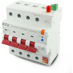 Tuya Tuya - 3-phase WiFi fuse with energy meter - 4P 16A - RTX WCB16-4P
