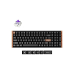 Keychron K4H-F1 klaviatuur M&auml;ngimine USB + RF Wireless + Bluetooth QWERTY Must