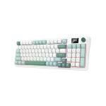 REDRAGON K719WG-RGB-PRO Galatin klaviatuur USB + RF Wireless + Bluetooth Valge, Roheline