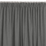 Kardin Kardin MILANA, halli stiilis, klassikaline, l&auml;bipaistev, draakoniriba, 7,5 cm, &scaron;enill, 140x300, HOMEDE
