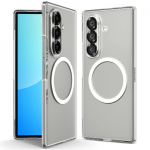 Spigen Air Skin (MagFit) mobiiltelefoni &uuml;mbris 20,3 cm (8") Kate L&auml;bipaistev, Valge