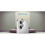 UNIQ Optix alumiiniumist kaamerakaitse Apple iPhone 17-le koos paigaldajaga, h&otilde;bedane