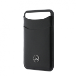 Mercedes Mercedes PU Leather MagSafe Card Holder Wallet Black