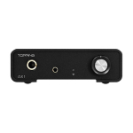 Topping DX1 II BK - Kompaktne USB DAC ja k&otilde;rvaklappi v&otilde;imendi, must