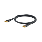Proel CHLP250LU3 audiokaabel 3 m 2 x RCA Must
