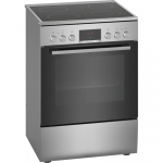 Bosch Serie 4 HKR39C250 pliit Eraldiseisev pliit Elektriline Keraamiline Must, Hall