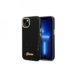 Guess GUHCP14MHGCRHK iPhone 14 Plus 6.7 inch Black / Black Hard Case Croco Collection
