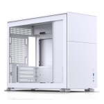 Jonsbo D31 mATX Geh&auml;use, Tempered Glass - white