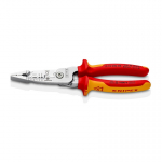 Knipex 13 76 200 ME juhtmekaabits Punane, Roostevaba teras, Kollane