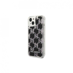 Case Case Karl Lagerfeld KLHCP14MLMNMK iPhone 14 Plus 6.7" Hard Case Black / Black Liquid Gloss Monogram