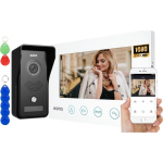 Eura Video intercom EURA VDP-42A3 GAMMA Plus, TUYA, white, Wifi, 2 inputs, reader