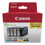 Canon 9218B006 tindikassett 4 tk Originaal Must, Ts&uuml;aan, Magenta, Kollane