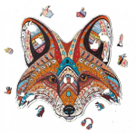 Puzzle Puzzle Beldizart Fox totem ADPZ009