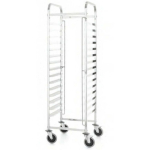 Transport Transport trolley for transporting food trays 15x 600x400 mm Kitchen Line - Hendi 813287