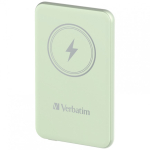 Verbatim Charge 'n' Go Liitiumpol&uuml;meer (LiPo) 5000 mAh Traadita laadimine Roheline