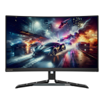 Lenovo Legion R27qc-30 PC lamekuvar 68,6 cm (27") 2560 x 1440 pikslit Quad HD LED Must