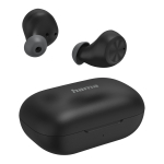 Hama Passion Chop K&otilde;rvaklapp True Wireless Stereo (TWS) K&otilde;rvasisene K&otilde;ned/muusika USB t&uuml;&uuml;p-C Bluetooth Must, Hall