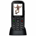 Evolveo EasyPhone EG 6,1 cm (2.4") 105 g Must Seeniorite telefon