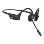SHOKZ OpenComm2 2025 Upgrade Wireless Bluetooth Bone Conduction Videoconferencing Headset with USB-C Charging Port | 16 Hr Talk