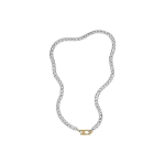 Diesel Diesel Timeless Steel Two-Tone Necklace DX1343040