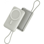 Energea PowerBank Bazic Fusion Mag 10000mAh MagSafe USB-C kaabel hall