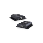 Kabelis Kabelis PremiumCord HDMI RJ-45, Musta (khext120-1)