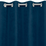 Kardin Kardin MILANA, indigo v&auml;rvi, klassikaline h&otilde;bedane, h&otilde;bedase v&auml;rviga, metallist silmad, &scaron;enilli, 560x245, HOMEDE