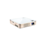 Projektor Projektor Kodak Portable Series Luma 350 RODPJS350WH WVGA (854x480), 50 ANSI luumenit, 3500:1, Valge/Kuld, Wi-Fi