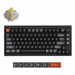 Keychron V1 Ultra 8K klaviatuur Universaalne Bluetooth QWERTY Must