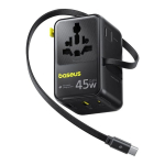 Baseus PicoGo AG11 universaalne reisiallikas 2AC+2U+2C 45 W E0307F00 (6942521203475)
