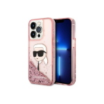 Karl Karl Lagerfeld CASE Karl Lagerfeld KLHCP14XLNKHCP Apple iPhone 14 Pro Max pink/pink hardcase Glitter NFT Karl Head