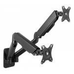 Deltaco ARM-0361 monitori kinnitus ja alus 81,3 cm (32") Sein Must