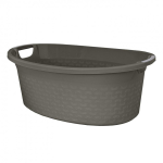 Branq Miska ovalna Cotton 60l. dark gray melange - 1460