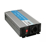 Extralink VOLTAGE CONVERTER 12V - 230V, 1000W, MODIFIED SINUS OPIM-1000W toiteadapter ja vaheldi Automaatne Alumiinium