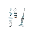 Black Black & Decker BHSM1610DSM Kaasaskantav aurupuhasti 0,5 l 1600 W Rohekassinine v&auml;rv, Valge