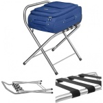 Royal Royal Catering Standing luggage rack travel bags foldable luggage up to 50kg 440x560x670mm