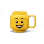 LEGO Chłopiec (Z uśmiechem) Kubek ceramiczny duża głowa