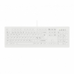 Contour Contour Design Active Key AK-C8100F-UVS-W/NOR klaviatuur Meditsiiniline USB QWERTY P&otilde;hjamaad Valge