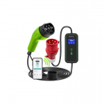 Mobile Mobile EV charger with adjustable 2in1