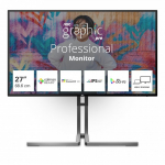 AOC U3 U27U3CV PC lamekuvar 68,6 cm (27") 3840 x 2160 pikslit 4K Ultra HD LCD Must