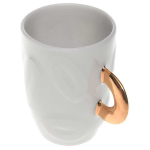 Detail Detail Gold and silver metal cup WHITE