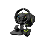 Steering Steering wheel Genius GX Gaming SpeedMaster X2, steering wheel with pedals and shifter, 13 buttons, USB, black