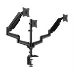 Triple Triple monitor mount 17-32" Huanuo HNTS3B-UK