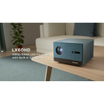 ViewSonic LX60HD 1080p nutikas LED-projektor koos sisseehitatud Google TV-ga