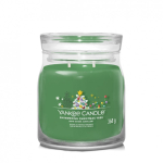 Yankee Yankee Candle Shimmering Christmas Tree vahak&uuml;&uuml;nal Silinder Roheline 1 tk