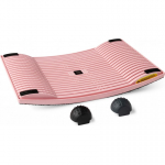 Gymba activation board and massage balls, pink blush