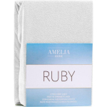 AmeliaHome Fitted sheet AH RUBY WHITE01 100-120x200+30
