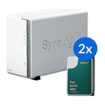 Synology DS223J+2x HAT3300-4T (2x 4TB)