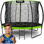 Profiled Profiled garden trampoline 14 feet / 435 cm with inner Neo-Sport net