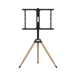 Gembird TVS-75ST-01 telerikinnitus 190,5 cm (75") Must, Puit